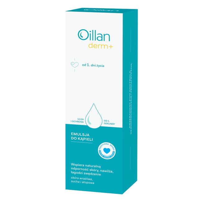 Oillan Derm+ emulsja do kąpieli 400ml