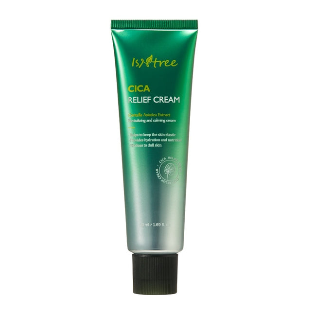 Isntree Cica Relief Cream regenerująco-łagodzący krem do twarzy 50ml