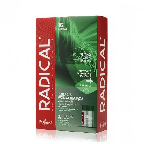 Farmona Radical kuracja wzmacniająca przeciw wypadaniu włosów w ampułkach 15x5ml