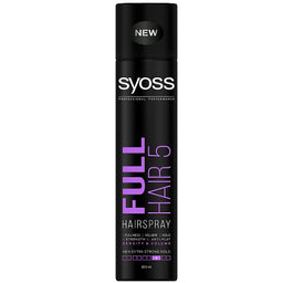 Syoss Full Hair 5 Hairspray lakier do włosów w sprayu Extra Strong 300ml
