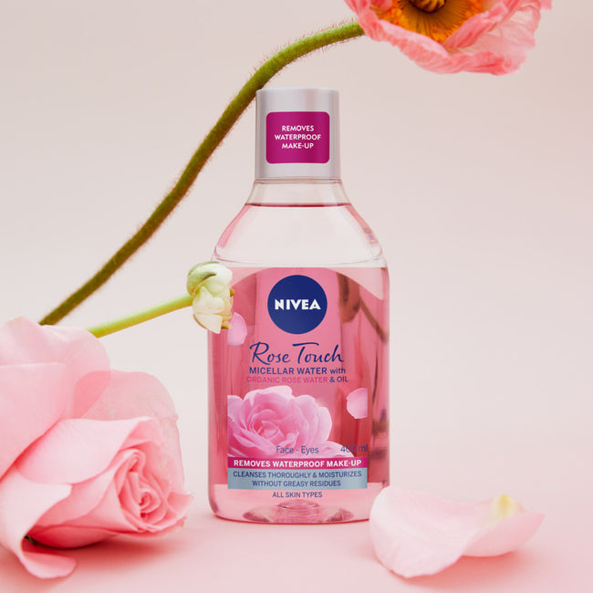 Nivea Rose Touch micelarny płyn dwufazowy z organiczną wodą różaną 400ml