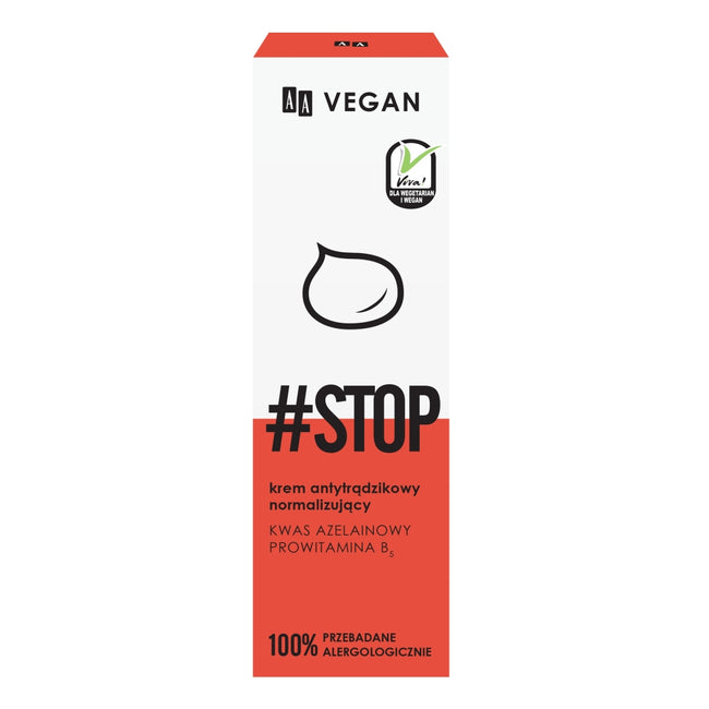 AA Vegan antytrądzikowy krem normalizujący 40ml