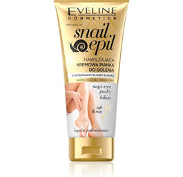 Eveline Cosmetics Snail Epil nawilżająca kremowa pianka do depilacji ze śluzem ślimaka do skóry suchej i wrażliwej 175ml