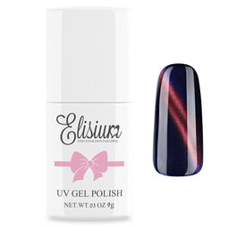 Elisium UV Gel Polish lakier hybrydowy do paznokci 121 Aurora Blue 9g