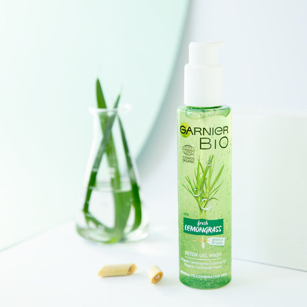 Garnier Bio Fresh Lemongrass Detox Gel Wash detoksykujący żel do mycia twarzy 150ml
