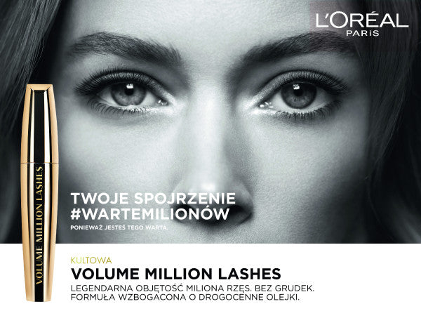 L'Oreal Paris Volume Million Lashes Fatale tusz do rzęs Black 9.4ml