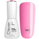 Clavier Luxury Neon Rubber Base kolorowa baza kauczukowa N01 Pink Rainbow 10ml