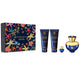 Versace Pour Femme Dylan Blue zestaw woda perfumowana spray 100ml + miniatura wody perfumowanej 5ml + żel pod prysznic 100ml + balsam do ciała 100ml