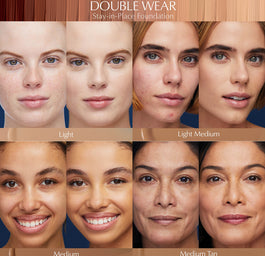 Estée Lauder Double Wear Stay In Place Makeup SPF10 długotrwały średnio kryjący matowy podkład do twarzy 3C2 Pebble 30ml