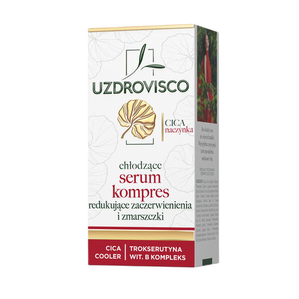 UZDROVISCO Cica Naczynka chłodzące serum kompres przeciw zaczerwienieniom
i zmarszczkom 30ml