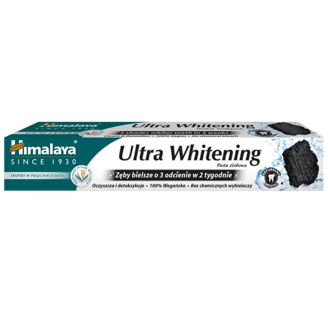 Himalaya Gum Expert Ultra Whitening ziołowa ultra wybielająca pasta do zębów 75ml