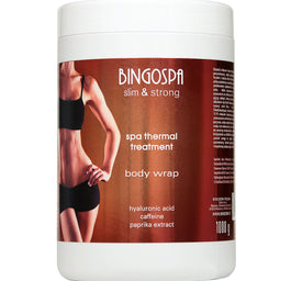 BingoSpa Termiczny zabieg SPA z kwasem hialuronowym kofeiną i aromatem paprykowym Slim&Strong 1000g