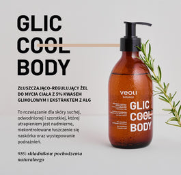 Veoli Botanica Glic Cool Body złuszczająco-regulujący żel do mycia ciała 280ml