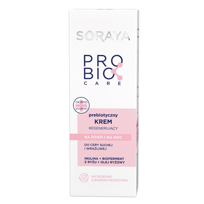 Soraya Probio Care prebiotyczny krem regenerujący do cery suchej i wrażliwej 50ml