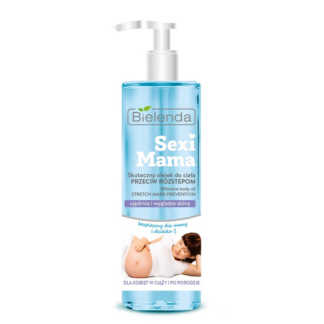 Bielenda Sexi Mama olejek do ciała przeciw rozstępom dla kobiet w ciąży i po porodzie 200ml