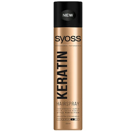 Syoss Keratin Hairspray lakier do włosów w sprayu Extra Strong 300ml