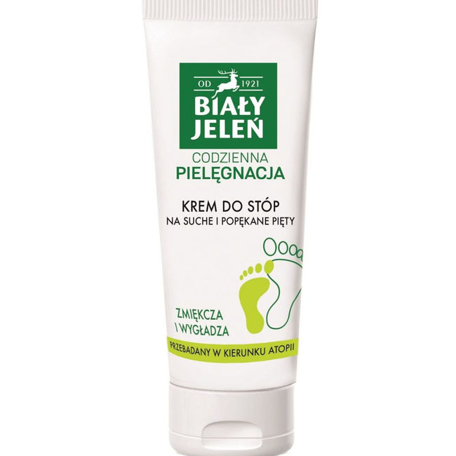 Biały Jeleń Krem do stóp na suche i popękane pięty 75ml