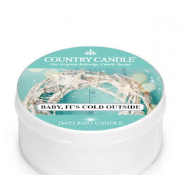 Country Candle Daylight świeczka zapachowa Baby It's Cold Outside 35g
