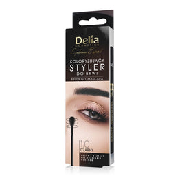 Delia Eyebrow Expert Brow Gel Mascara koloryzujący styler do brwi 1.0 Czarny 11ml