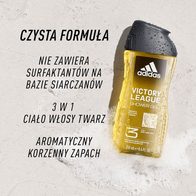 Adidas Victory League żel pod prysznic dla mężczyzn 250ml