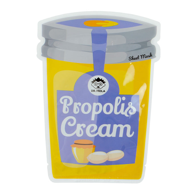 Dr. Mola Propolis Cream odżywcza maseczka w płachcie na bazie propolisu 23ml