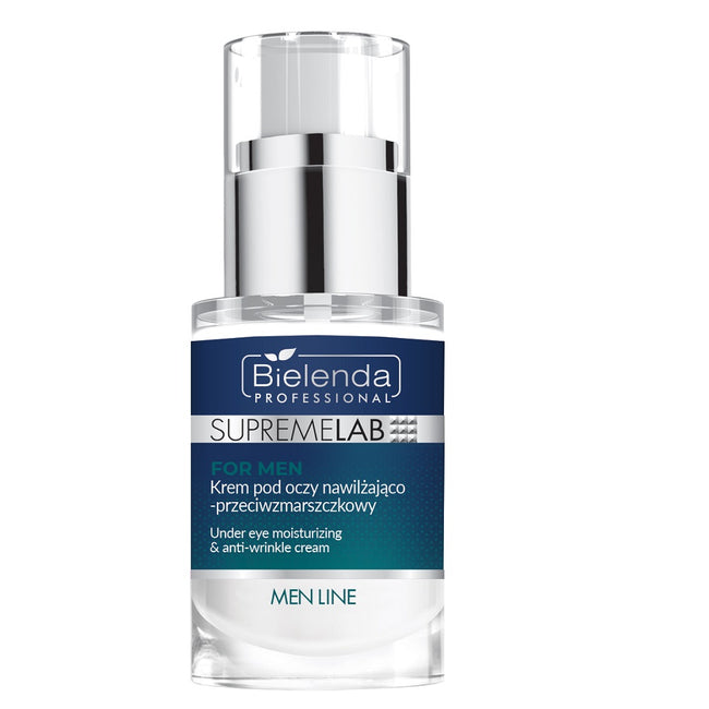 Bielenda Professional SupremeLab For Men krem pod oczy nawilżająco-przeciwzmarszczkowy 15ml