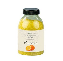 Soap&Friends Drobnoziarnista sól do kąpieli Pomarańcza 250g