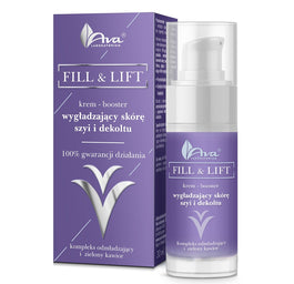 Ava Laboratorium Fill & Lift krem-booster wygładzający skórę szyi i dekoltu 30ml