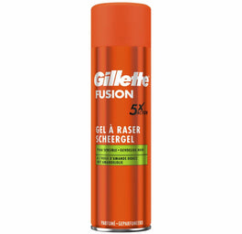 Gillette Fusion żel do golenia dla skóry wrażliwej 200ml