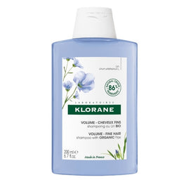 Klorane Volume Shampoo szampon z lnem nadający objętości 200ml