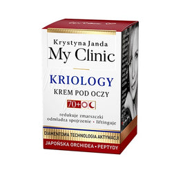 Janda My Clinic Kriology krem pod oczy 70+ Japońska Orchidea & Peptydy 15ml