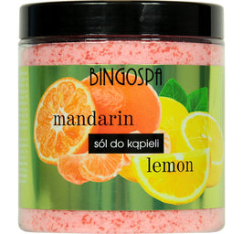 BingoSpa Sól do kąpieli Mandarin & Lemon 900g