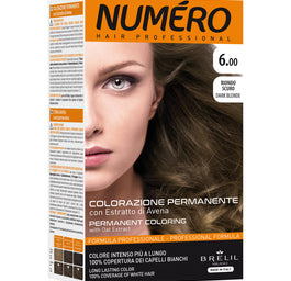 NUMERO Permanent Coloring farba do włosów 6.00 Dark Blonde 140ml