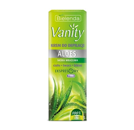 Bielenda Vanity Aloes krem do depilacji dla skóry wrażliwej 100ml