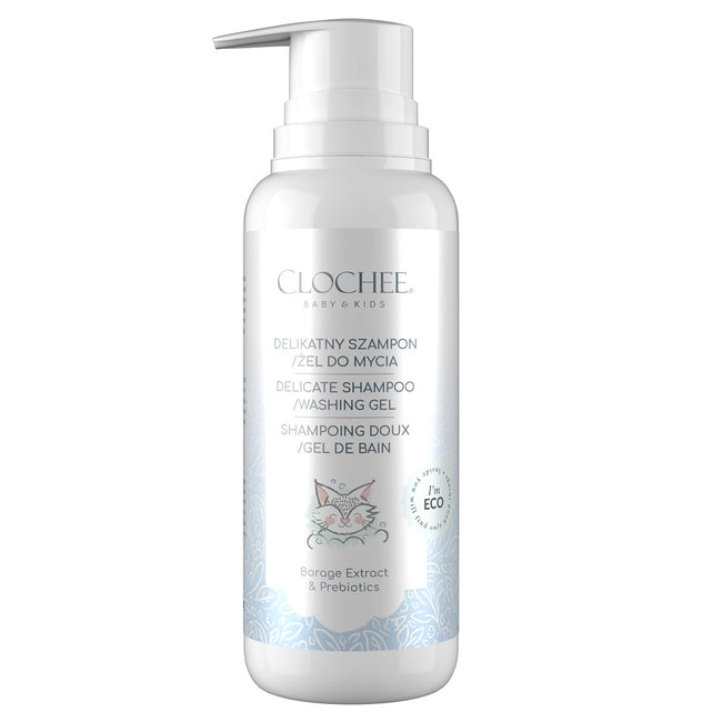 Clochee Baby&Kids delikatny szampon i żel do mycia dla dzieci 200ml