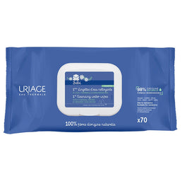 URIAGE Bebe 1st Cleansing Water Wipes chusteczki pielęgnacyjne dla dzieci 70szt