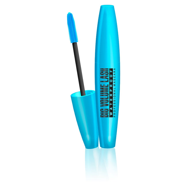 Eveline Cosmetics Big Volume Lash Waterproof Mascara wodoodporny tusz do rzęs Deep Black 9ml