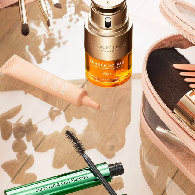 Clarins Supra Lift&Curl Mascara wodoodporny tusz wydłużający rzęsy 01 Black 8ml