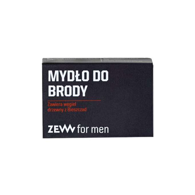 Zew For Men Prosty Drwal zestaw olejek do brody 30ml + mydło do brody 85ml + mydelniczka + szczotka do brody