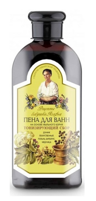 Bania Agafii Tonująca piana do kąpieli na bazie mydlnicy lekarskiej 500ml
