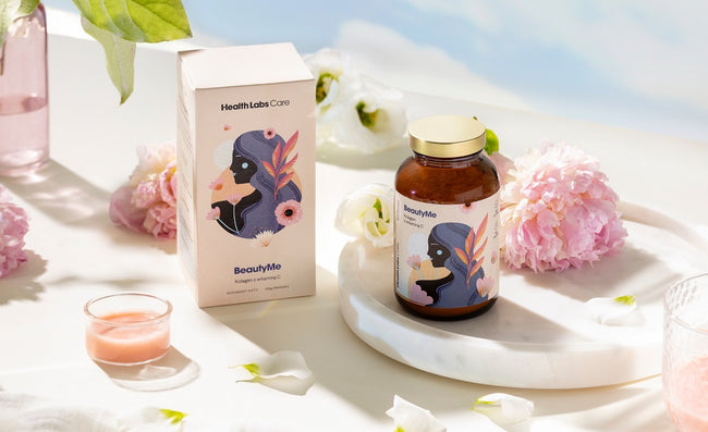 HealthLabs BeautyMe naturalny kolagen rybi z witaminą C suplement diety 120g