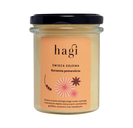 Hagi Mała świeca sojowa Korzenna Pomarańcza 215ml