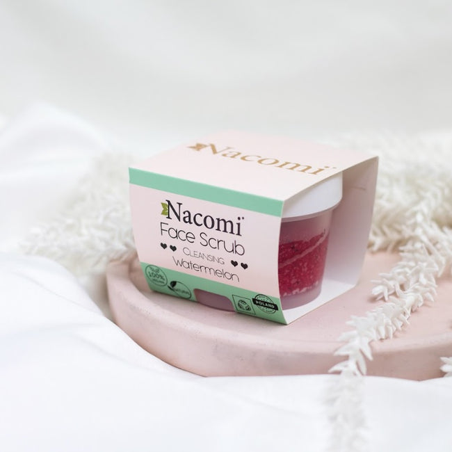 Nacomi Face Scrub peeling oczyszczający do twarzy i ust Watermelon 80g