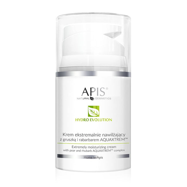 APIS Hydro Evolution krem ekstremalnie nawilżający z gruszką i rabarbarem AQUAXTREM™ 50ml