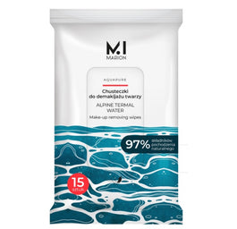 Marion Aquapure chusteczki do demakijażu twarzy 15szt