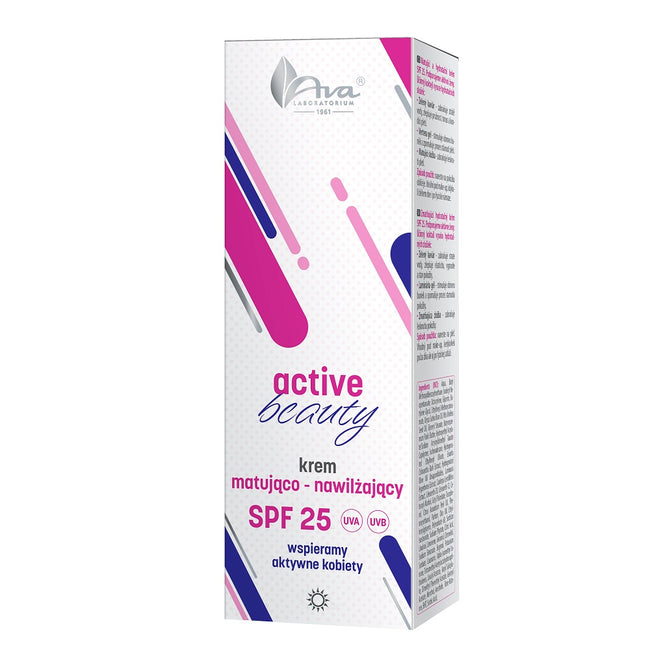 Ava Laboratorium Active Beauty krem matująco-nawilżający SPF25 50ml