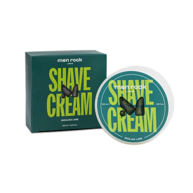 MenRock Shave Cream krem do golenia dla mężczyzn Sicilian Lime 100g