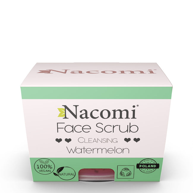 Nacomi Face Scrub peeling oczyszczający do twarzy i ust Watermelon 80g