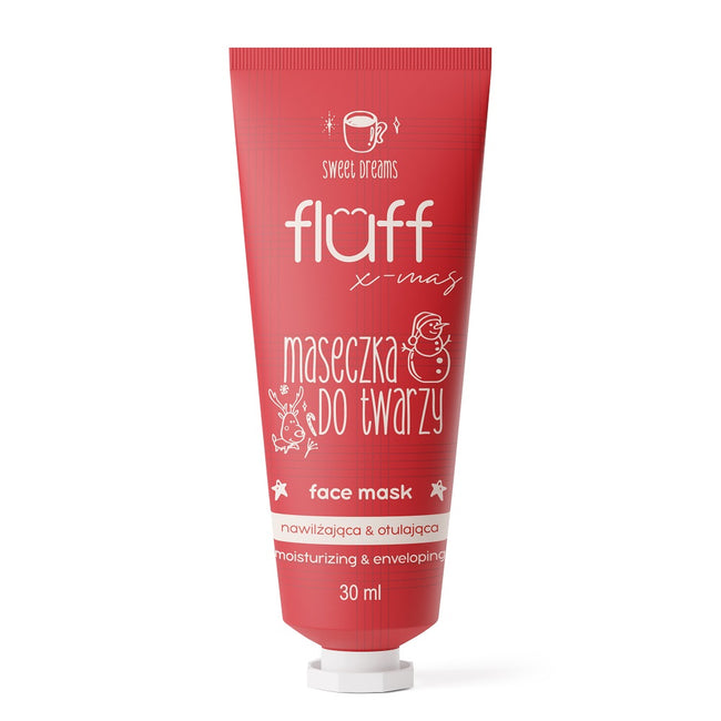 Fluff Sweet Dreams Face Care zestaw maseczka do twarzy 30ml + krem do twarzy 30ml + żel do mycia twarzy 100ml
