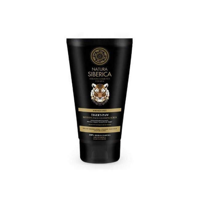 Natura Siberica Men Tiger's Paw orzeźwiający peeling do twarzy dla mężczyzn 150ml